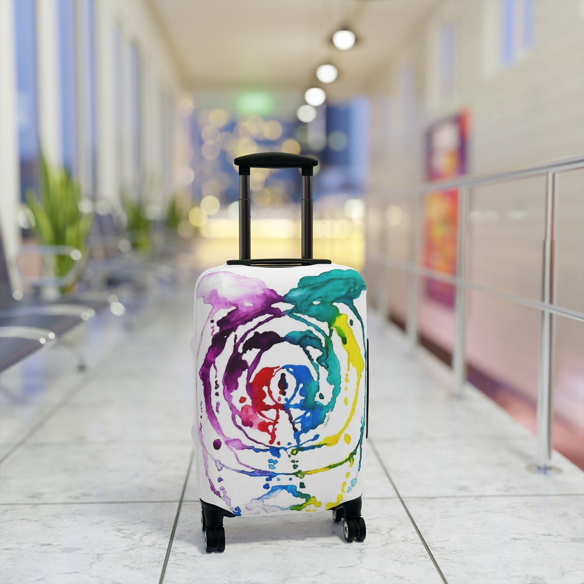 Luggage Cover ::: watercolors : 1 : by raquel poy 2017-2022