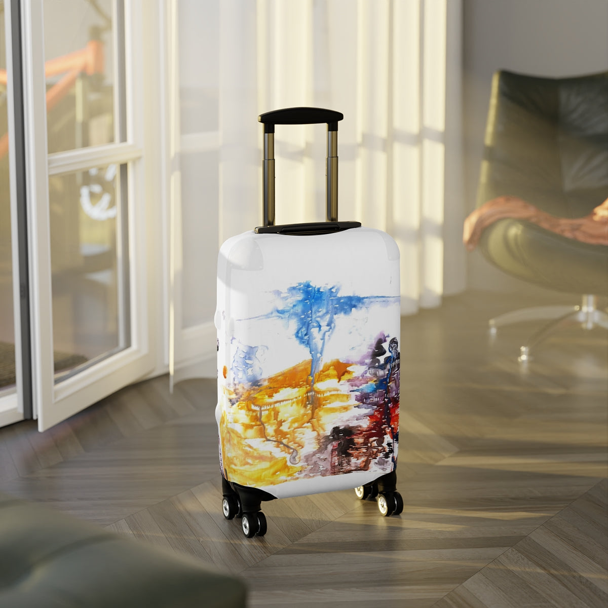 Luggage Cover ::: watercolors : 1 : by raquel poy 2017-2022