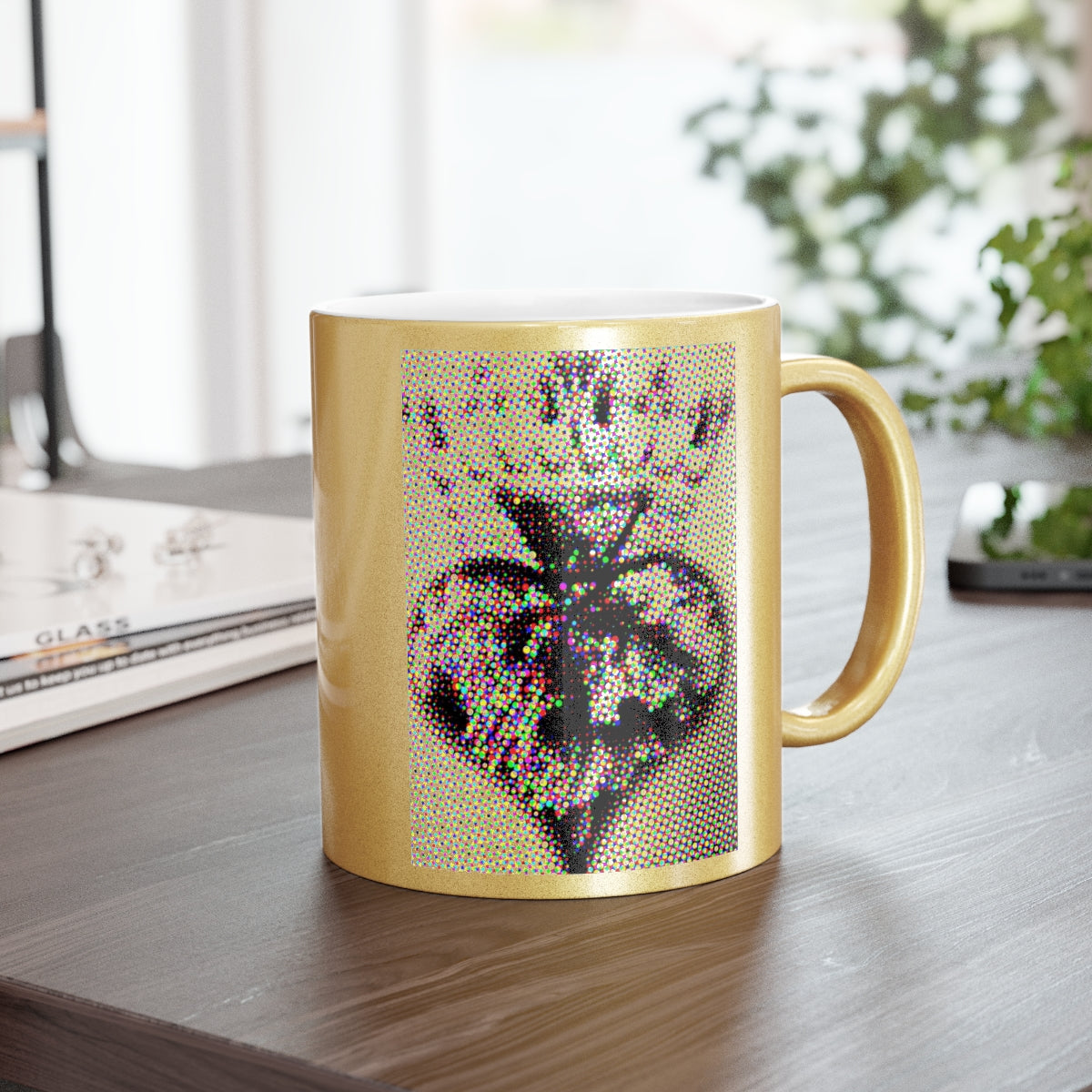 Metallic Mug (Silver\Gold) ::: priints : 1 : by raquel poy 2017-2022