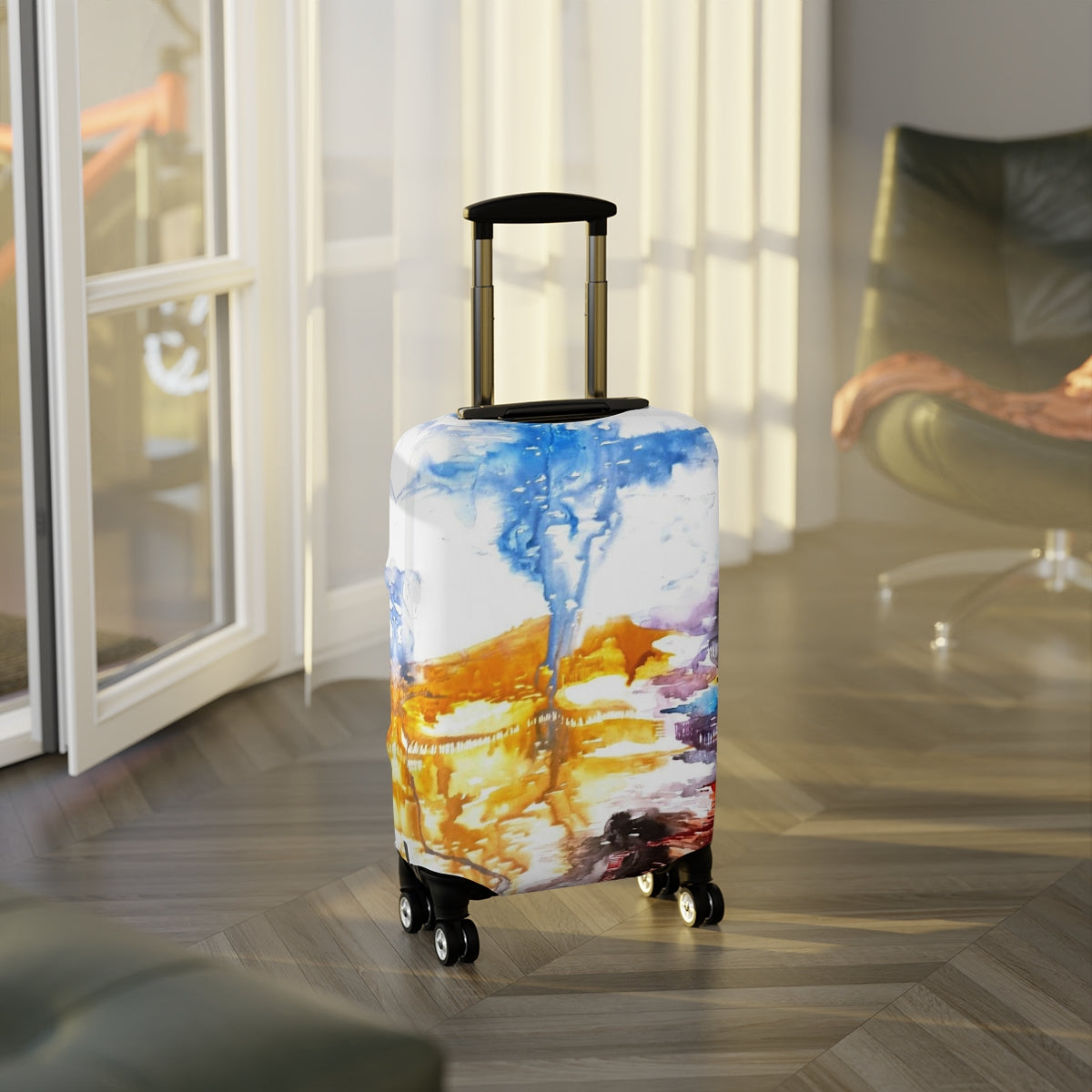 Luggage Cover ::: watercolors : 1 : by raquel poy 2017-2022