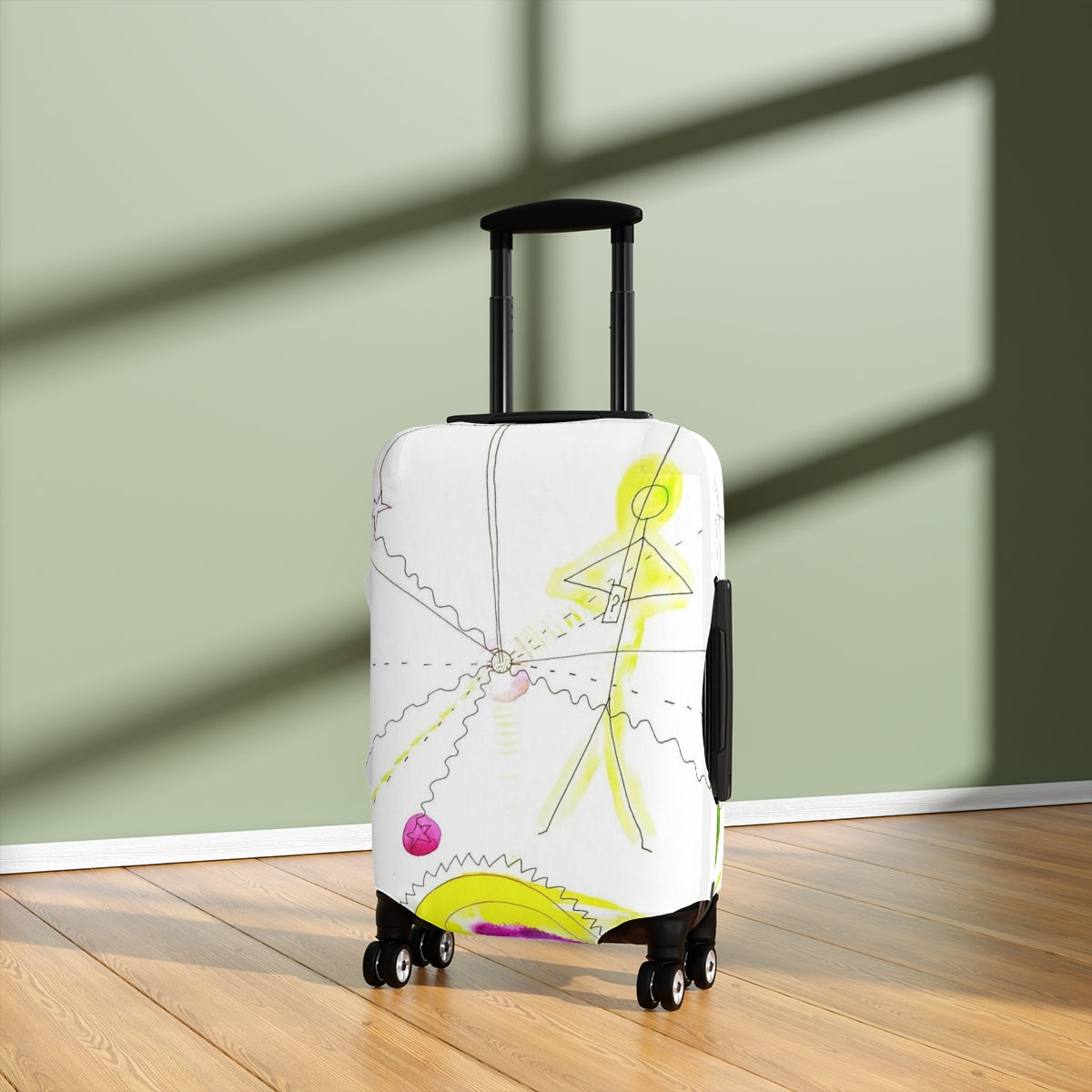 Luggage Cover ::: watercolors : 1 : by raquel poy 2017-2022