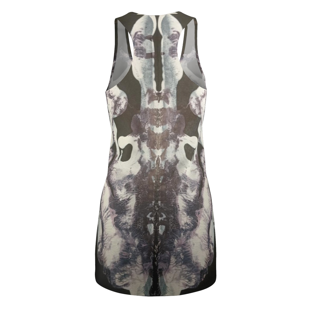 Women's Cut & Sew Racerback Dress  ::: watercolors : 1 : by raquel poy 2017-2022