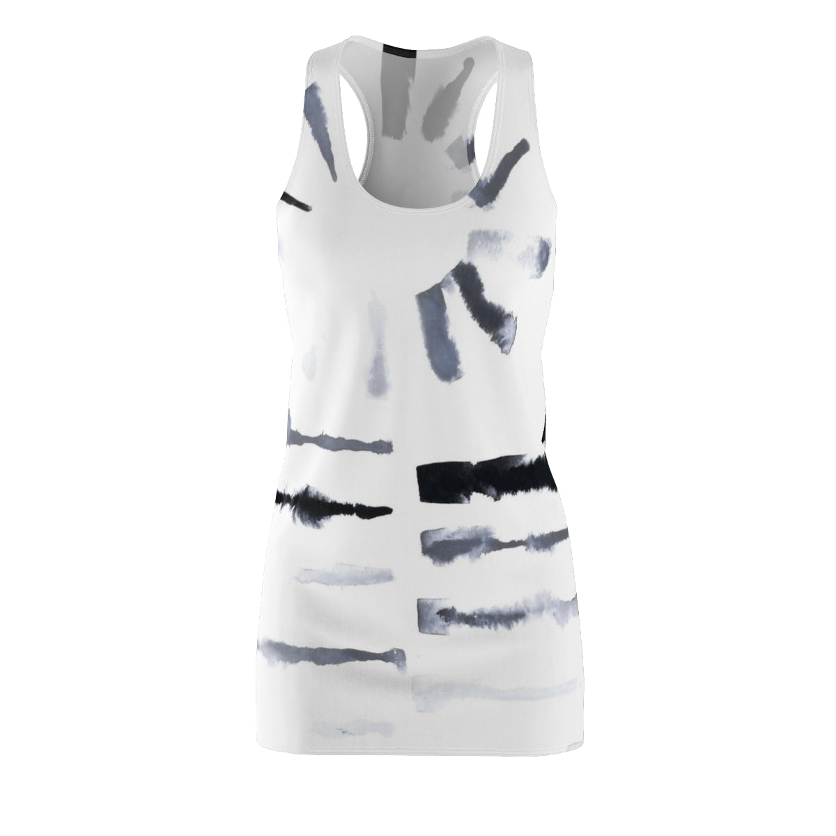 Women's Cut & Sew Racerback Dress  ::: watercolors : 1 : by raquel poy 2017-2022