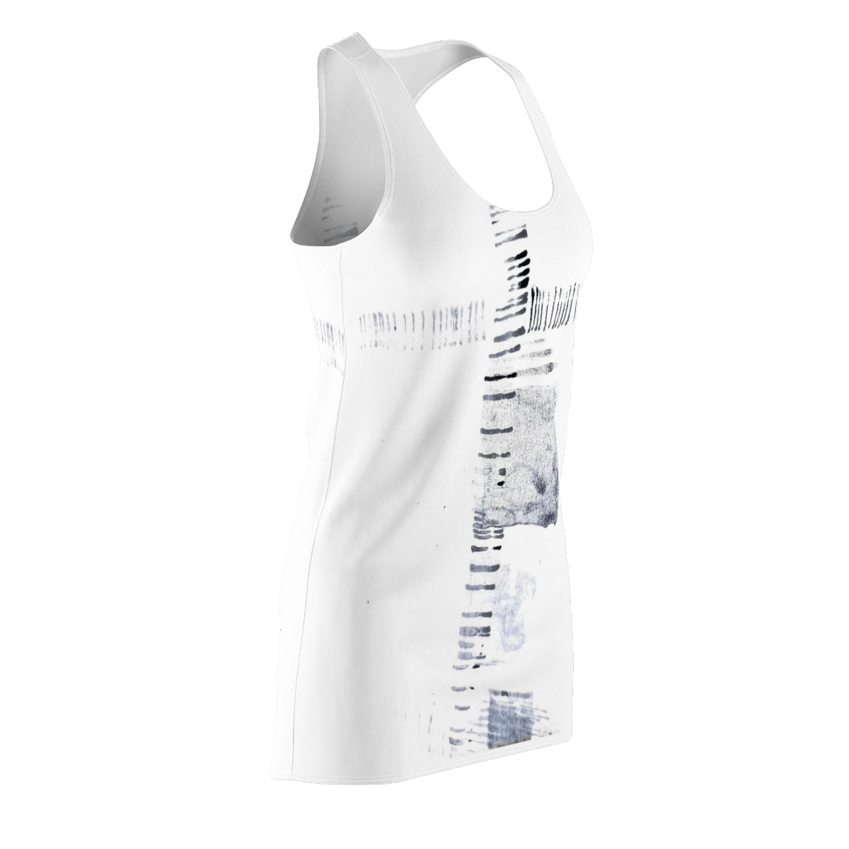 Women's Cut & Sew Racerback Dress  ::: watercolors : 1 : by raquel poy 2017-2022