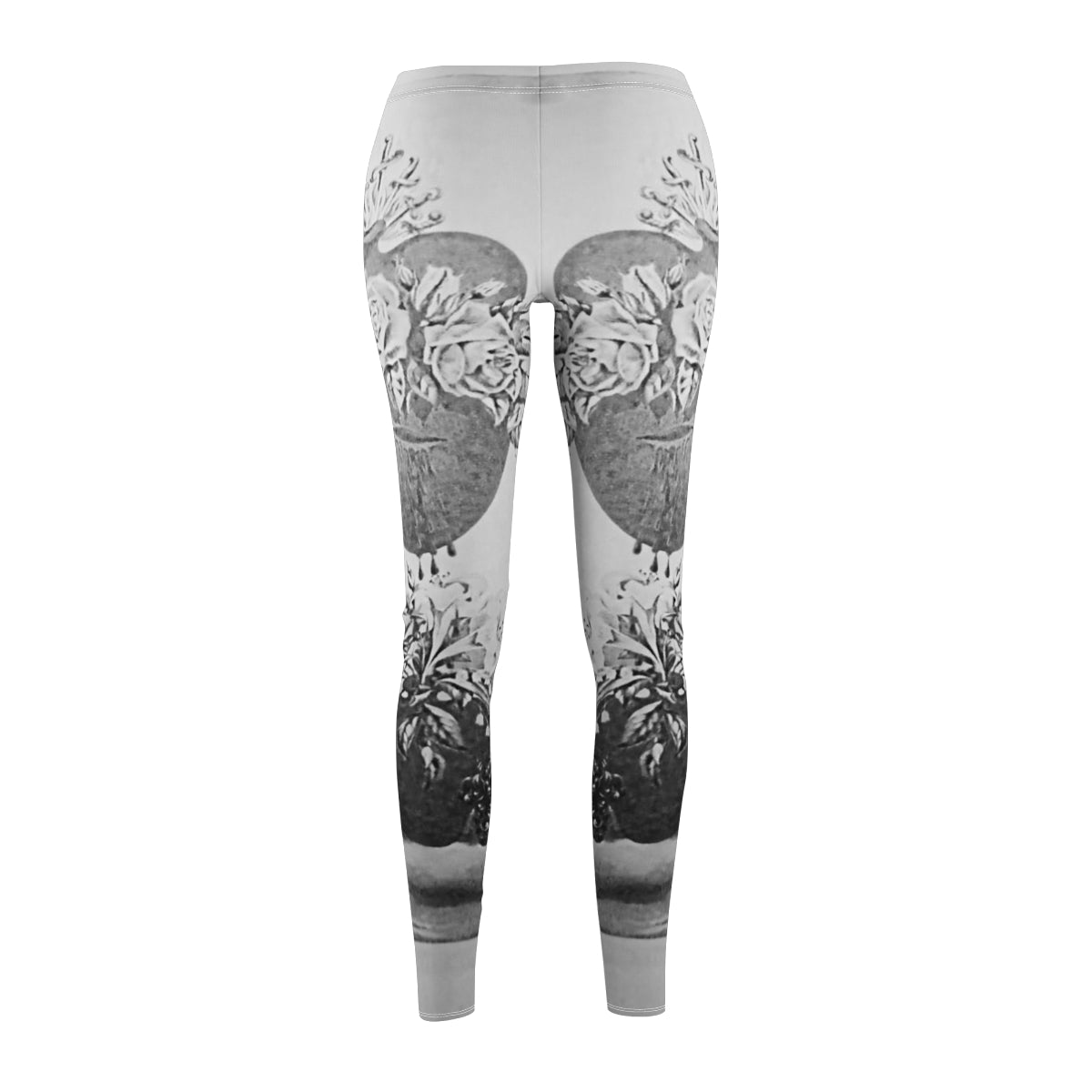 Women's Cut & Sew Casual Leggings ::: inkblots : 1 : by raquel poy 2017-2022