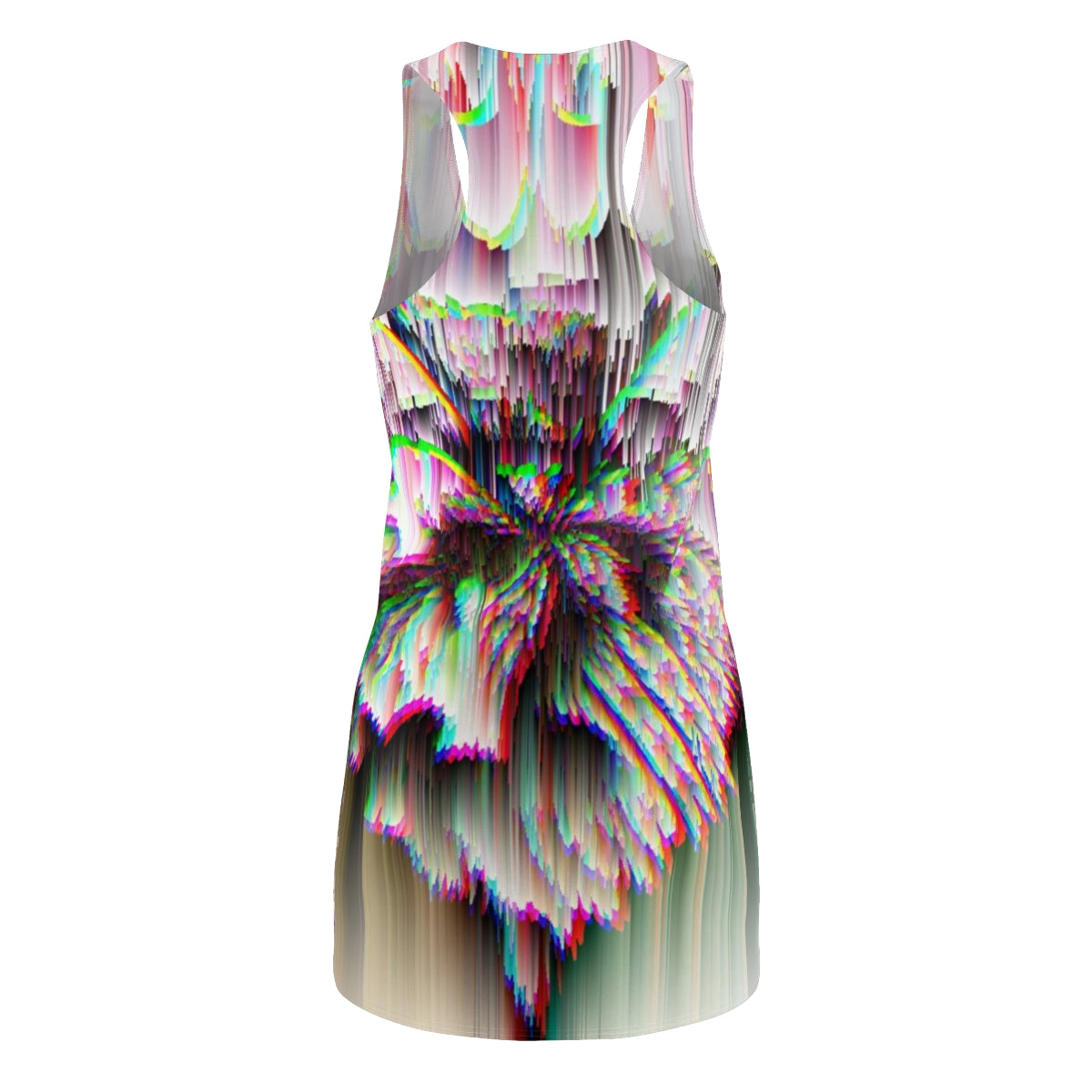 Women's Cut & Sew Racerback Dress  ::: watercolors : 1 : by raquel poy 2017-2022