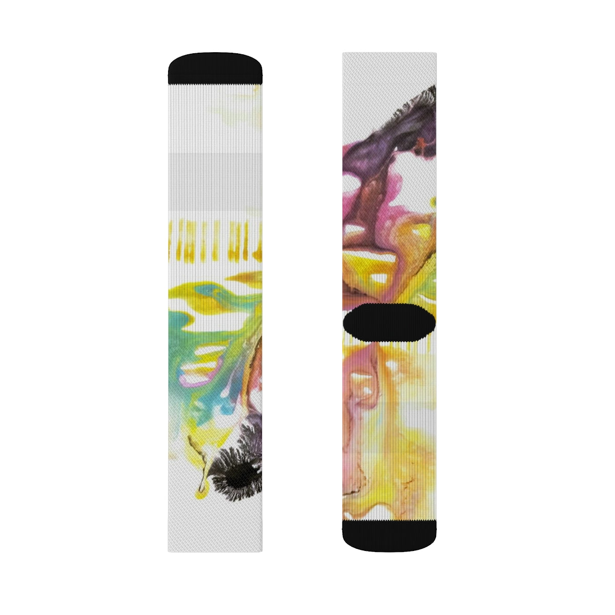 Copy of Sublimation Socks ::: watercolors : 1 : by raquel poy 2017-2022