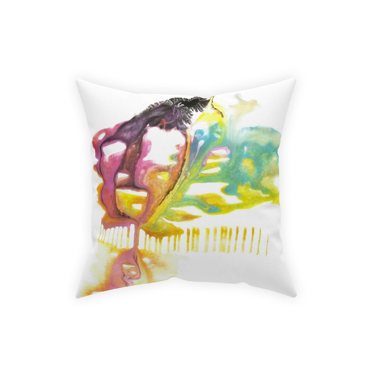 Broadcloth Pillow  ::: watercolors : 1 : by raquel poy 2017-2022